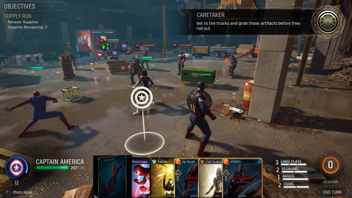 Get a Look at the Tactical Card-Based Marvel's Midnight Suns Gameplay