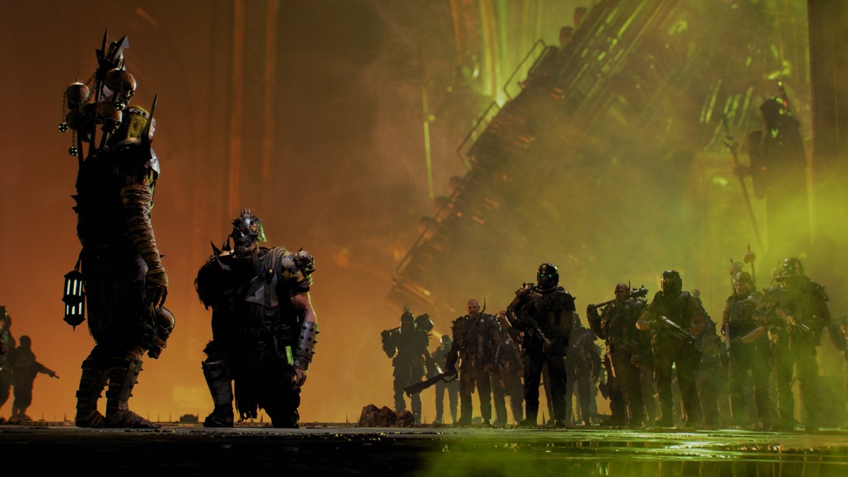 Screenshot from Warhammer 40k Darktide.