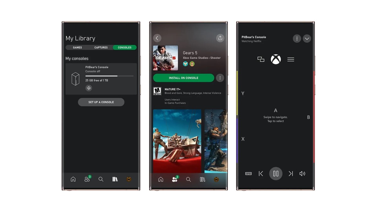 Xbox mobile app