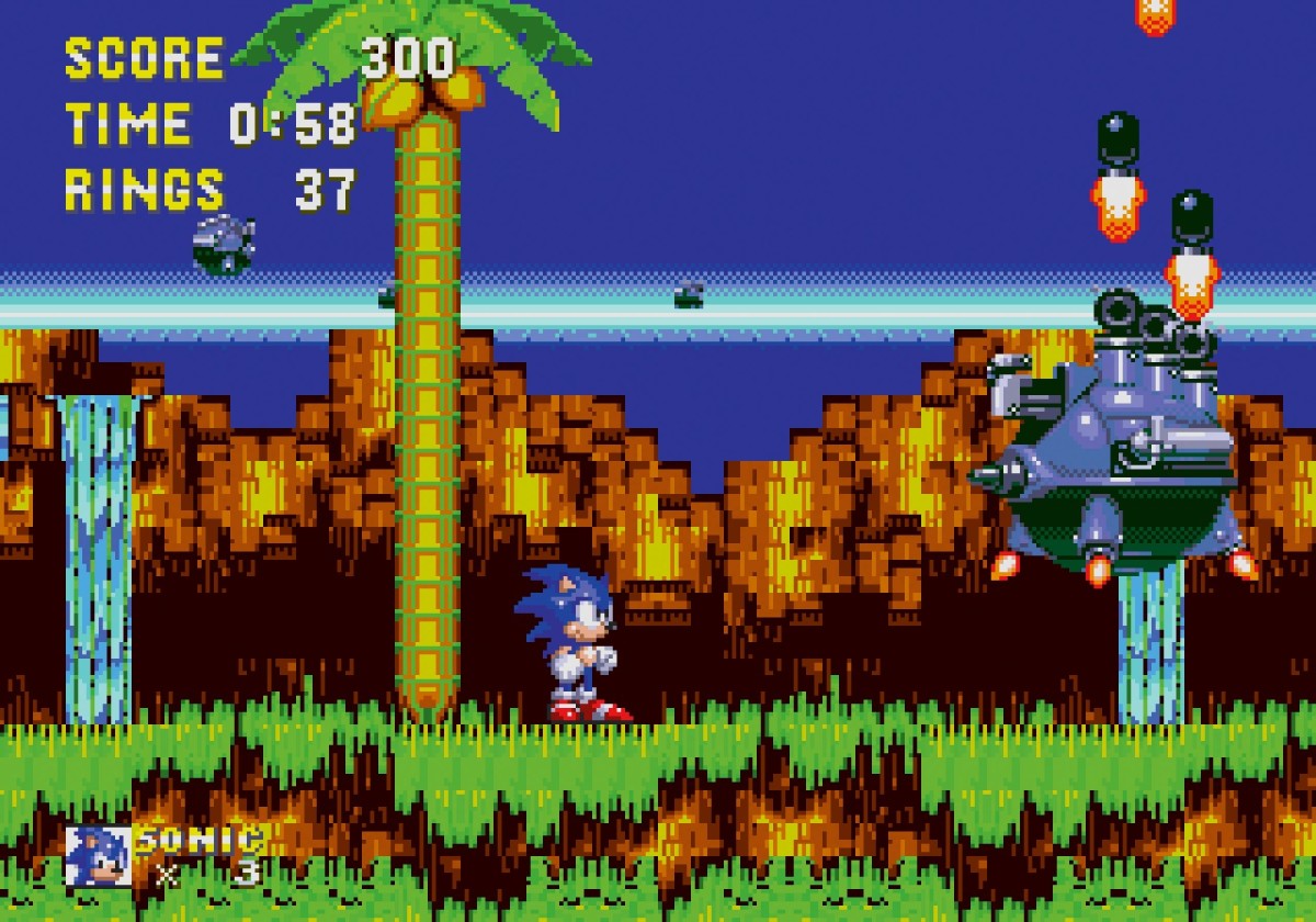Sonic 3 & Knuckles Angel Island miniboss