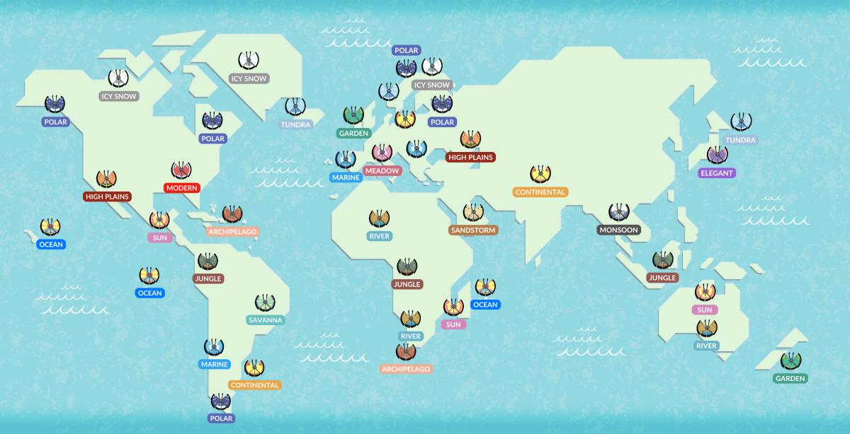 Pokémon Go all regional Pokémon locations in 2024 Video Games on