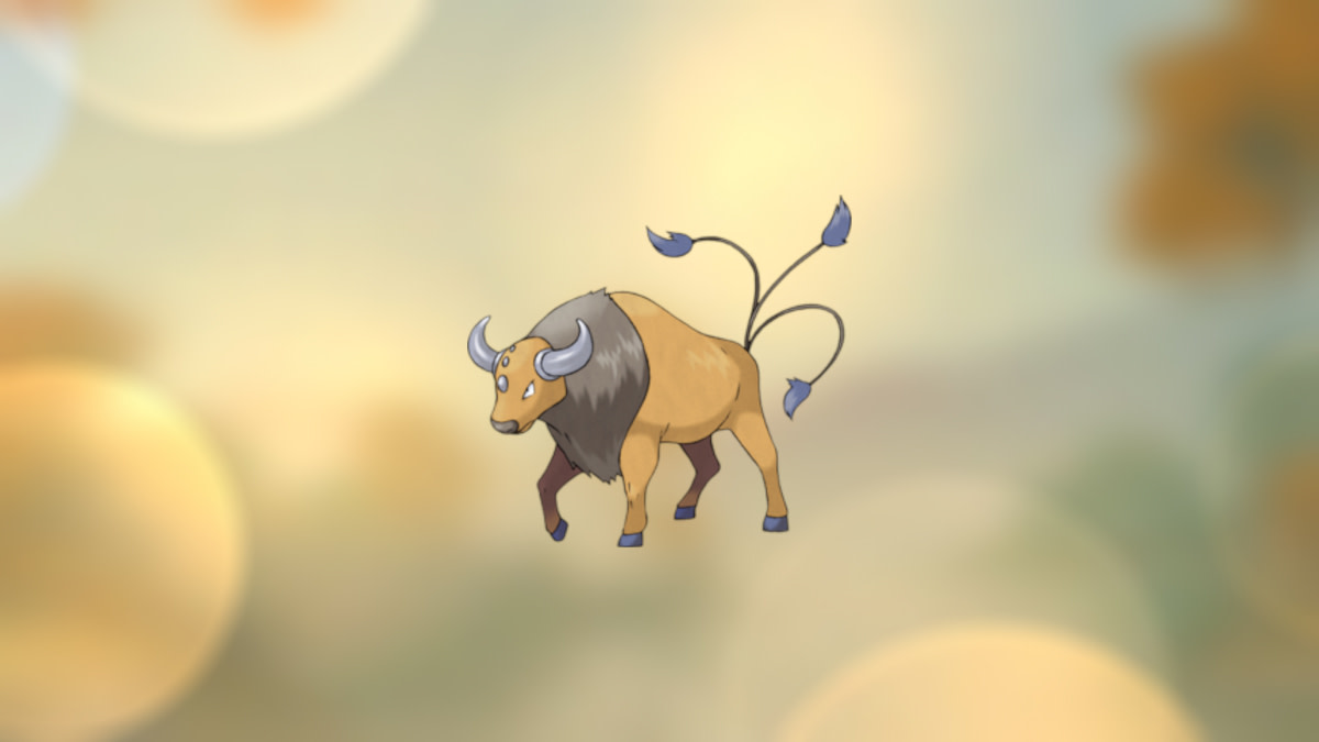 Tauros on the Normal type background.