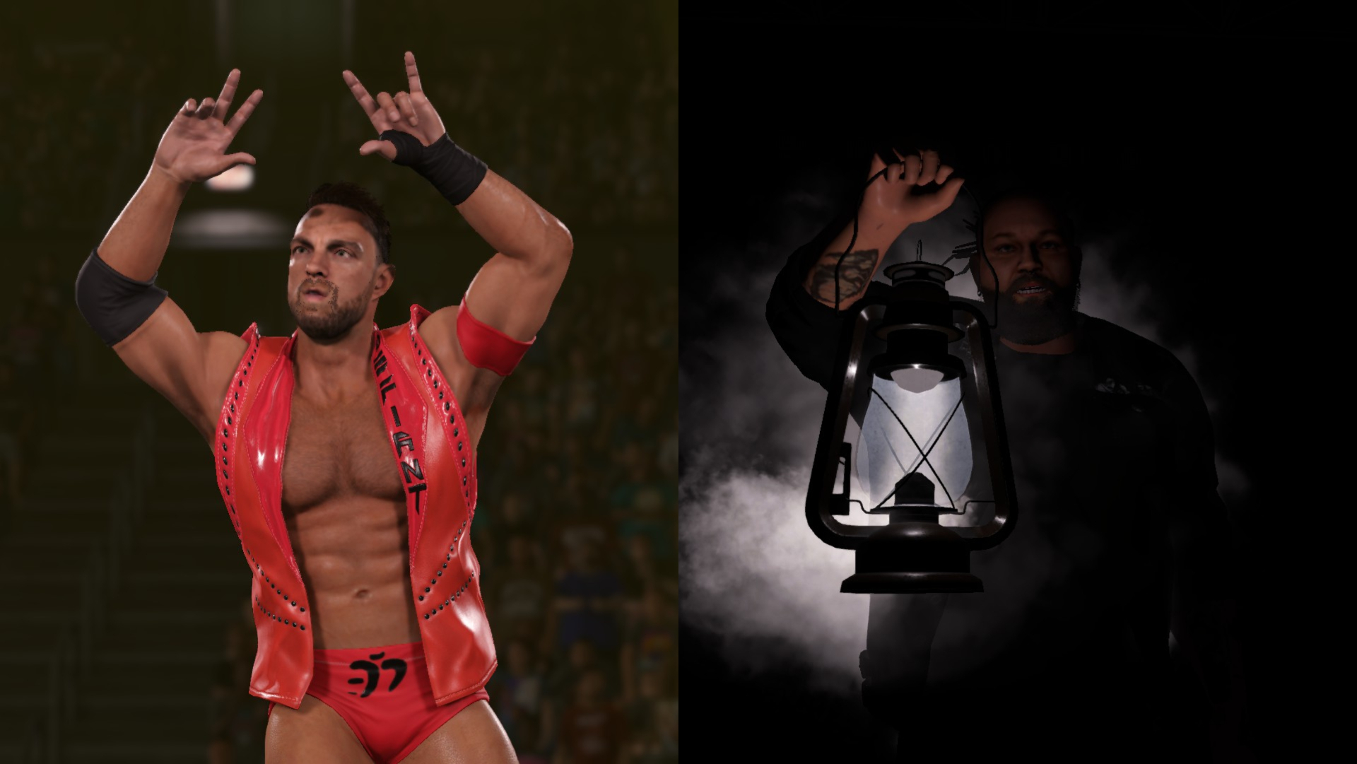 WWE 2K22 LA Knight & Bray Wyatt