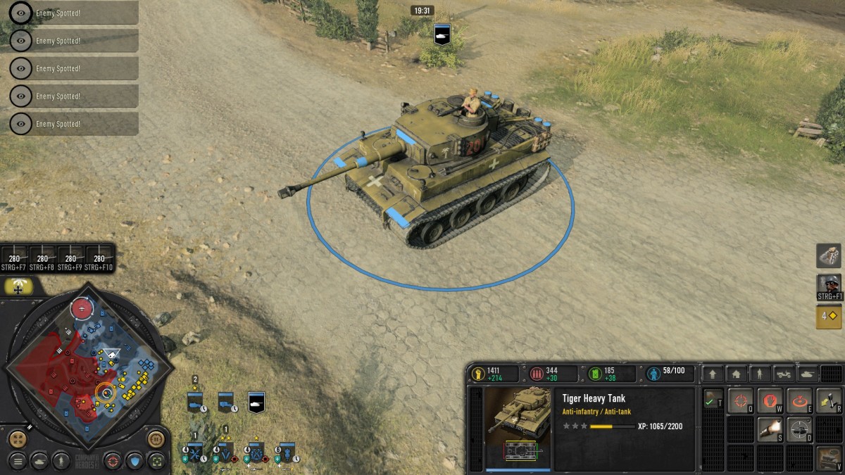 Company of Heroes 3 Tiger.