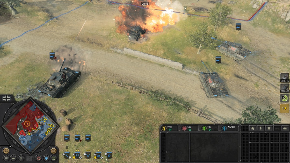 Company of Heroes 3 Panther group.