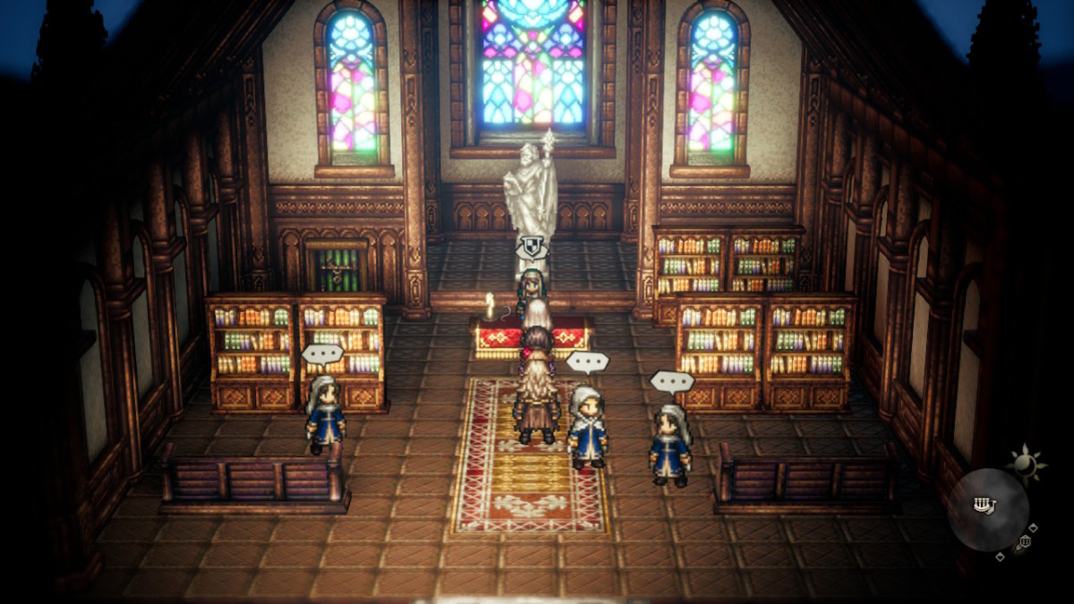 Octopath Traveler 2 Cleric's Guild