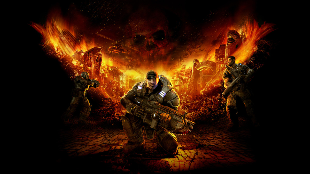 Gears of War artwork.