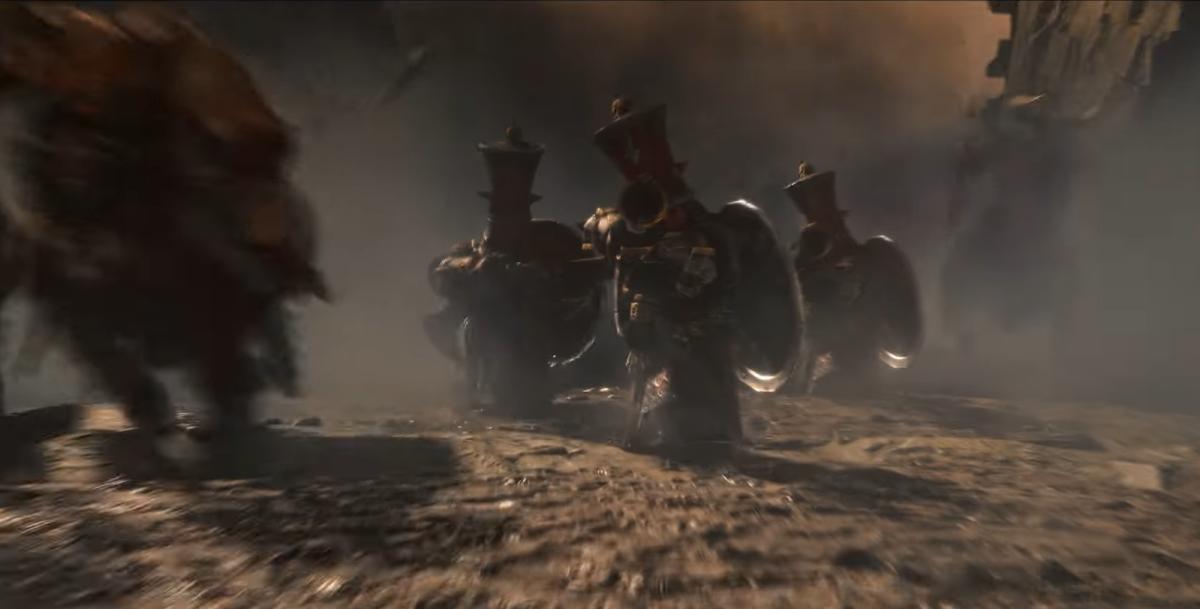 Total War Warhammer 3 Chaos Dwarf Gunners.