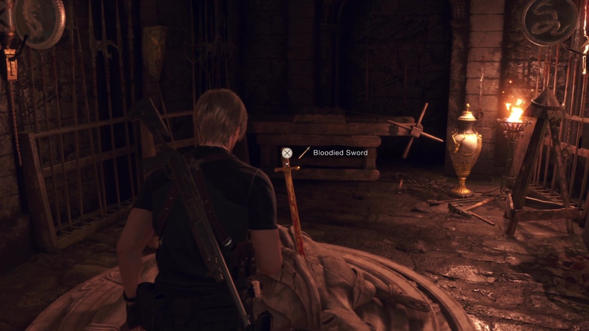 Resident Evil 4 sword puzzle solution, how to solve Treasury puzzle