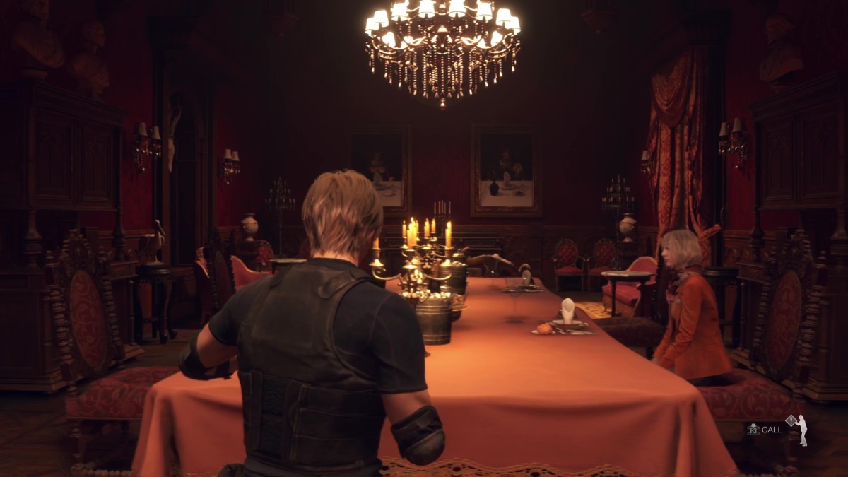 Resident Evil 4 Remake Dining Room Puzzle