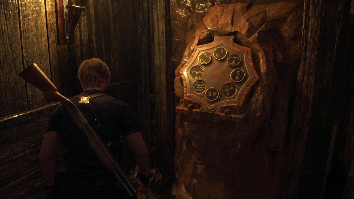 RE4 Separate Ways: Cliffside Door Symbol puzzle - Video Games on Sports  Illustrated