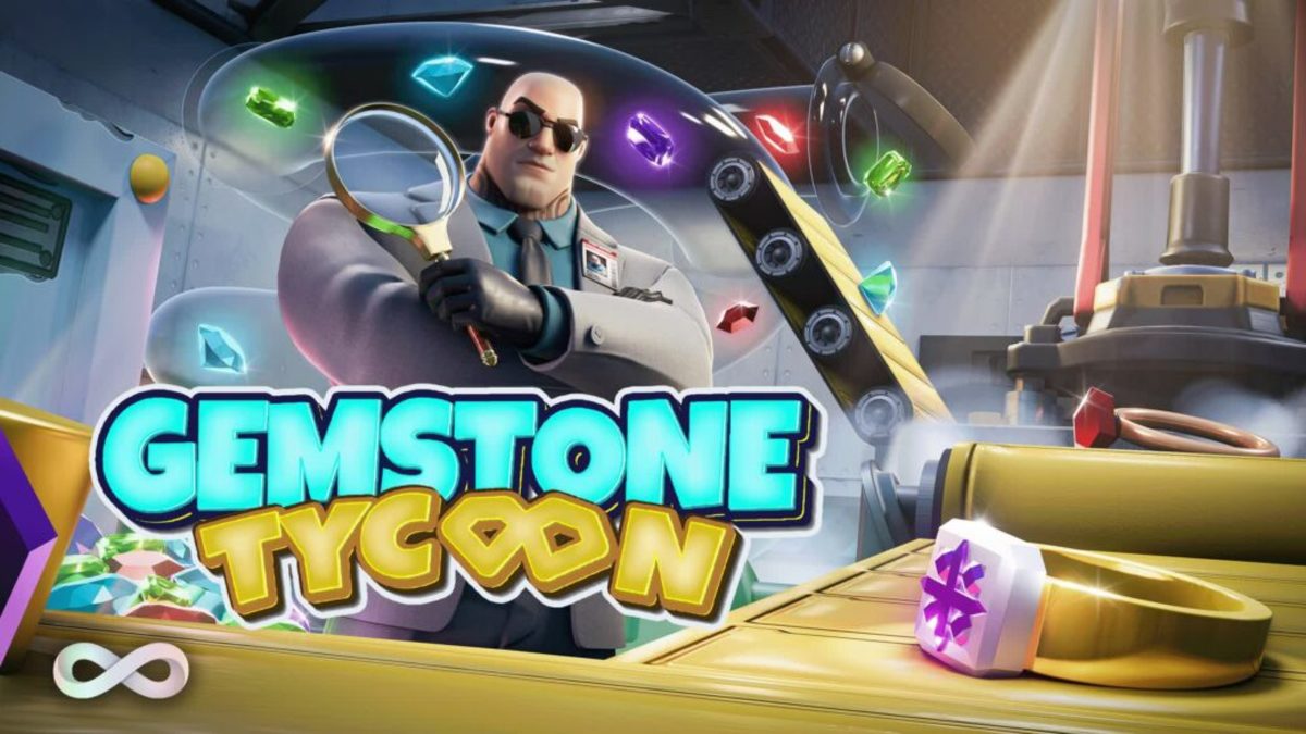 Gemstone Tycoon is great for seeing the scale of Fortnite Creative 2.0's maps.