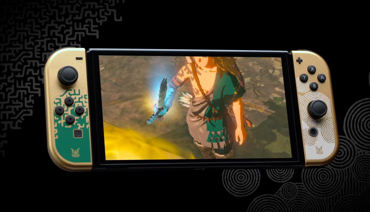 Tears of the Kingdom Nintendo Switch OLED model announced - Video Games on Sports Illustrated