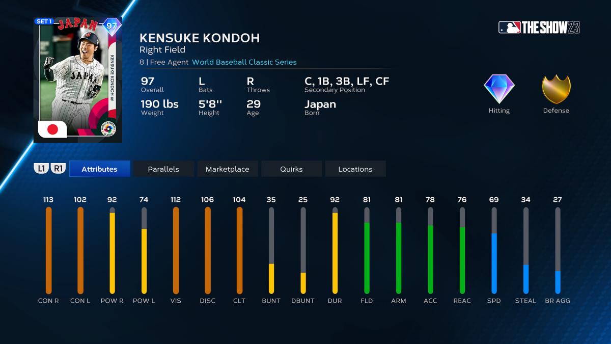 MLB The Show 23 - Kensuke Kondoh