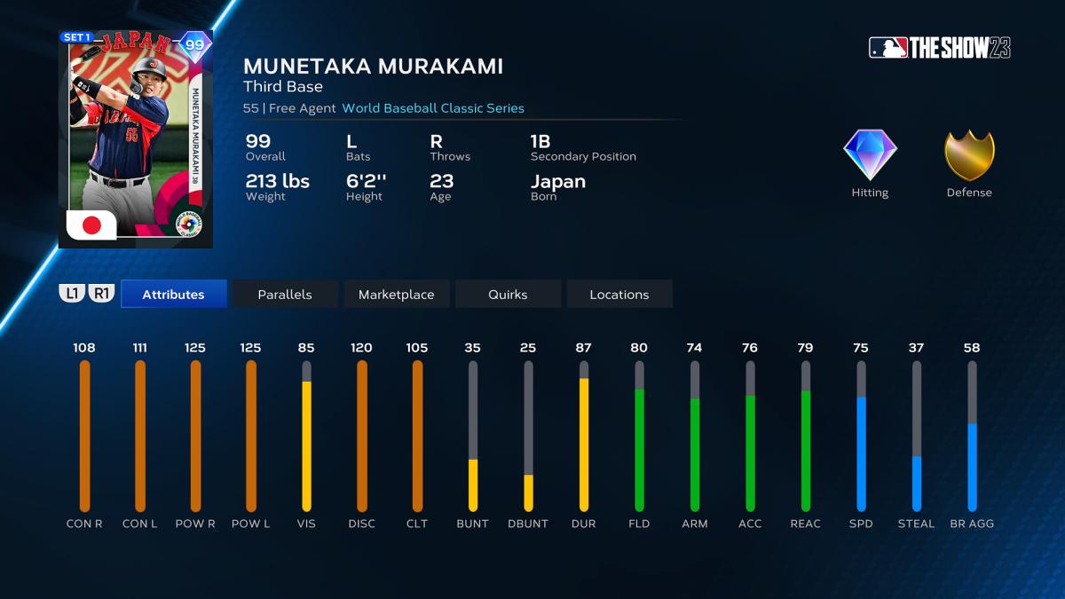 MLB The Show 23 - Munetaka Murakami