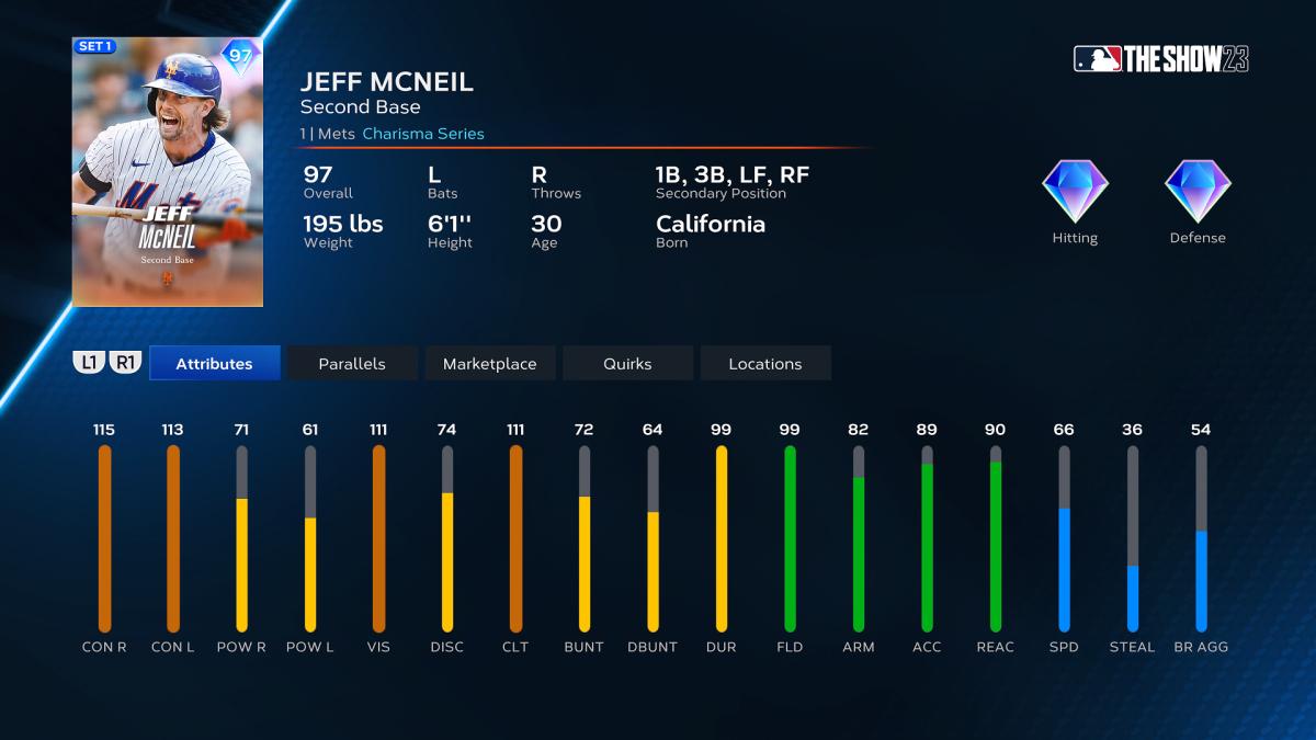 MLB The Show 23 - Jeff McNeil