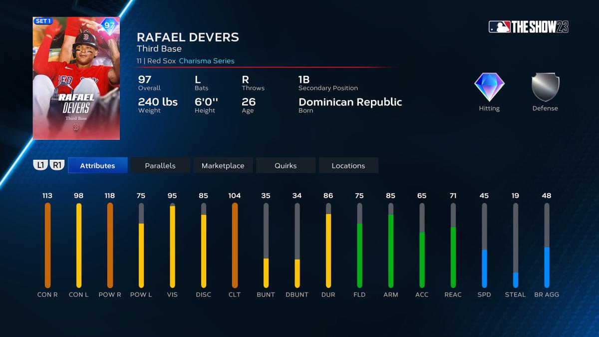 MLB The Show 23 - Rafael Devers