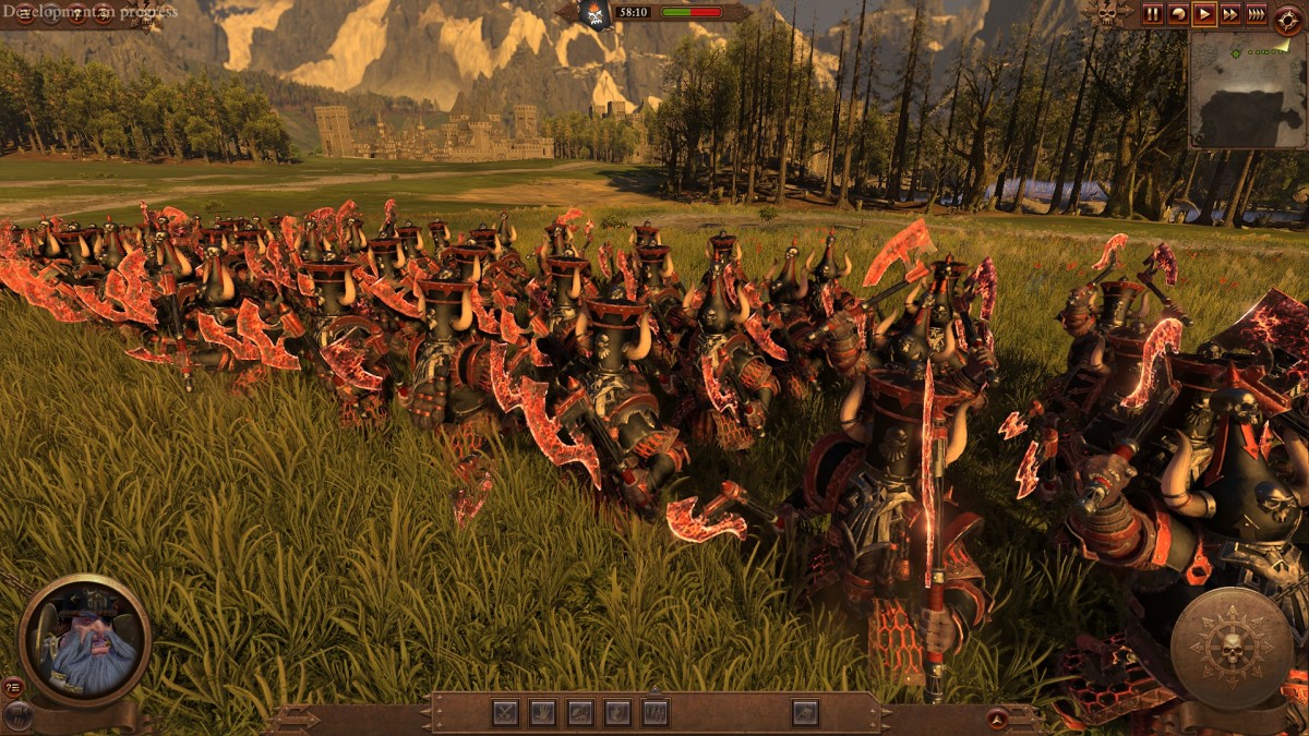 Total War: Warhammer 3 Chaos Dwarfs Immortals.