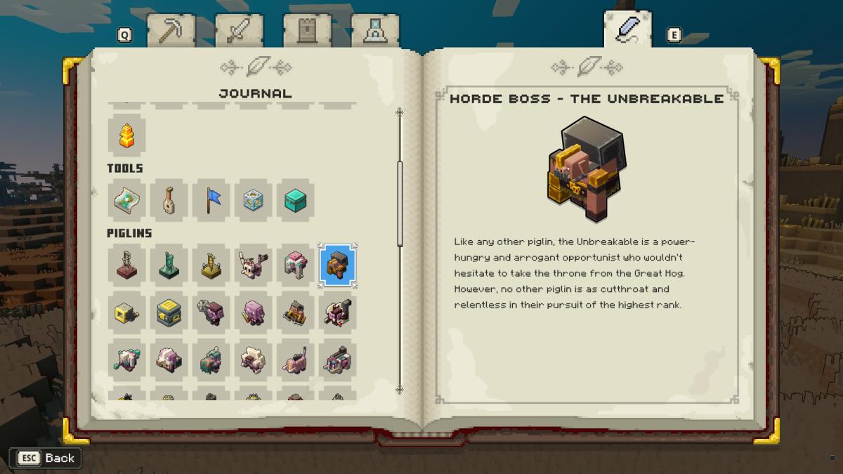 How to defeat the Unbreakable boss in Minecraft Legends