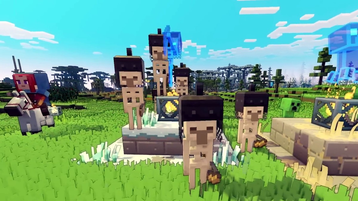 Minecraft Legends Skeletons