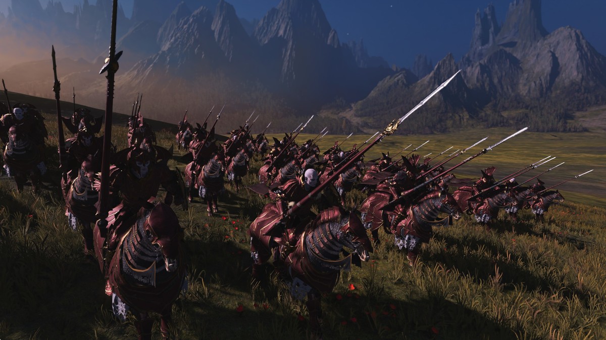 Total War: Warhammer 3 Blood Knights.