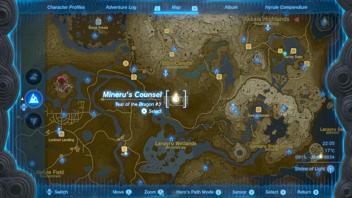 Zelda Tears of the Kingdom: All Geoglyph locations, Impa and the ...