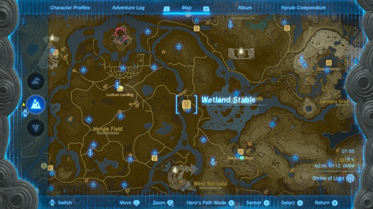 Breath of the Wild walkthrough - Hyrule Kingdom and Dueling Peaks Stable -  Zelda's Palace