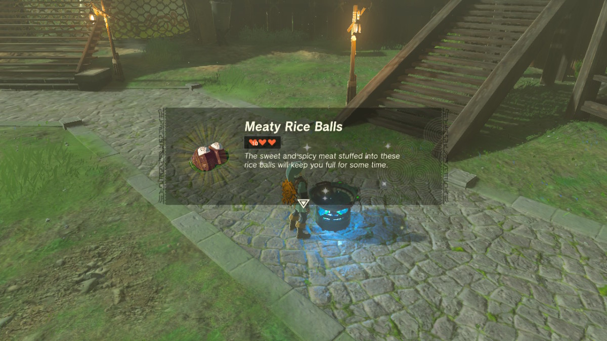 Zelda TOTK Metay Rice Balls