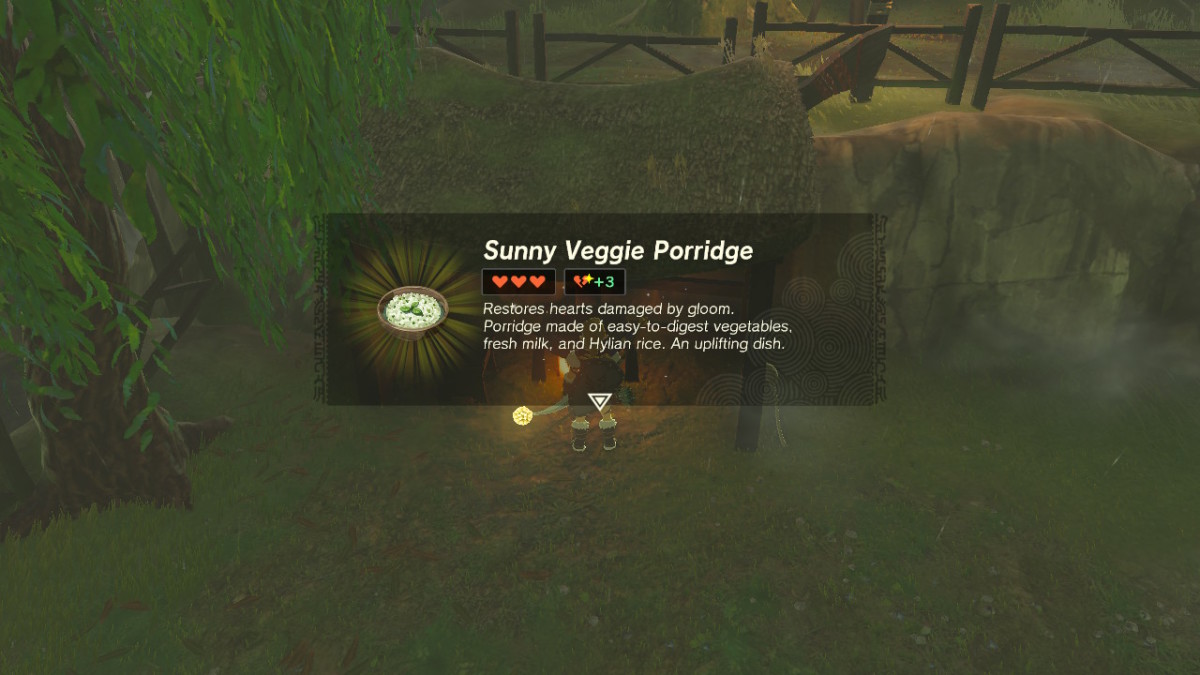 Zelda TOTK Sunny Veggie Porridge