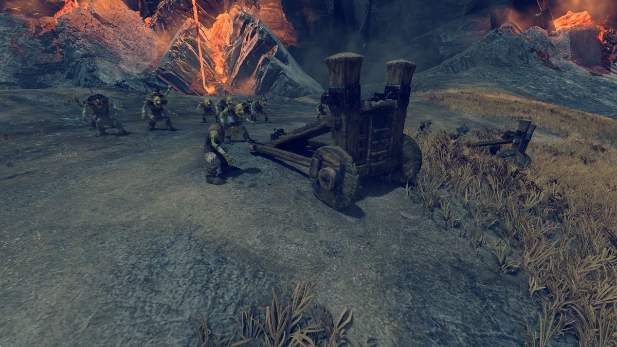 Total War: Warhammer 3 Doom Diver Catapults.