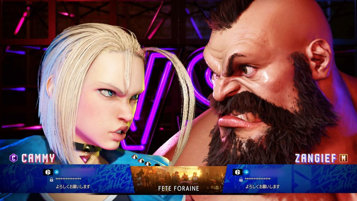 Each character looks better than ever, even if Cammy's forehead is a bit... big.