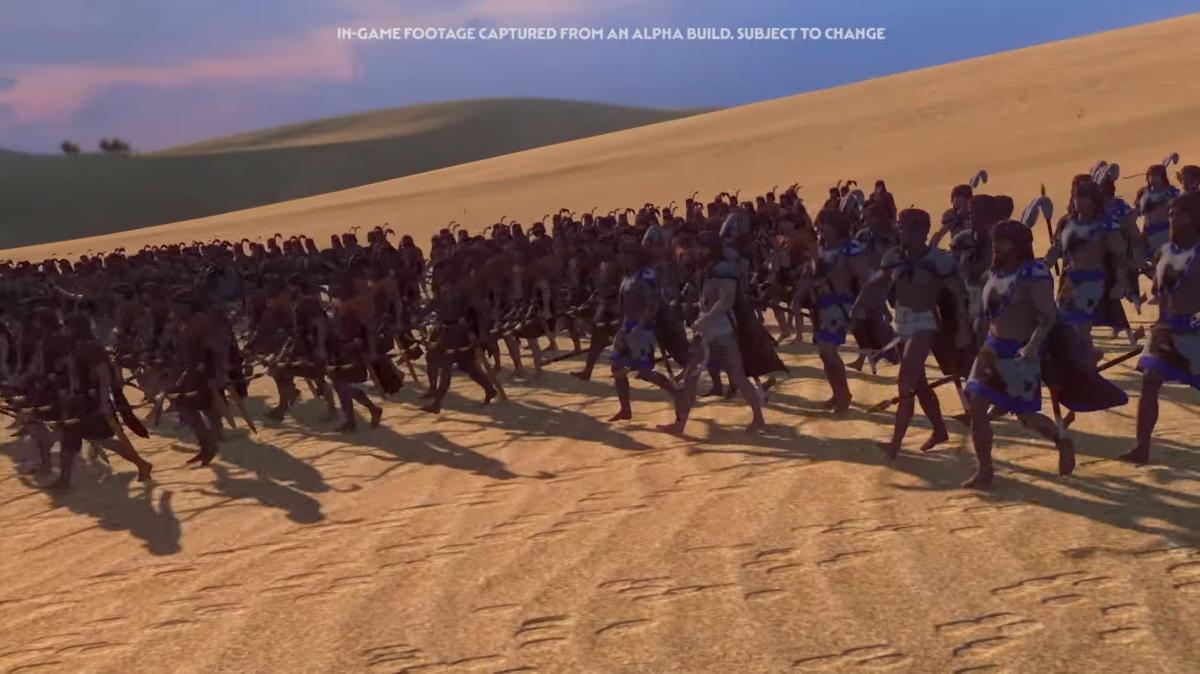 Total War: Pharaoh Desert Nomads.