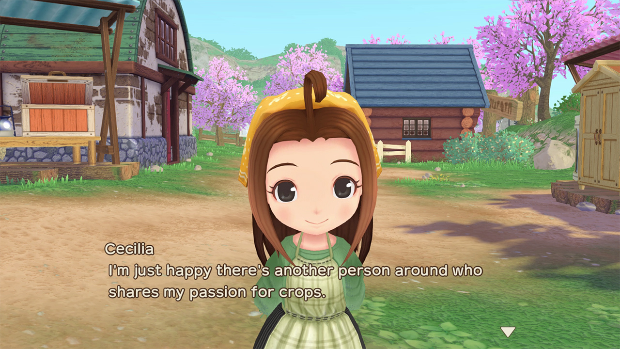 Cecilia is considered the "default" romance option.