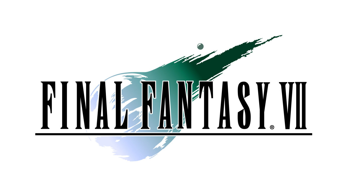 Final Fantasy VII logo.