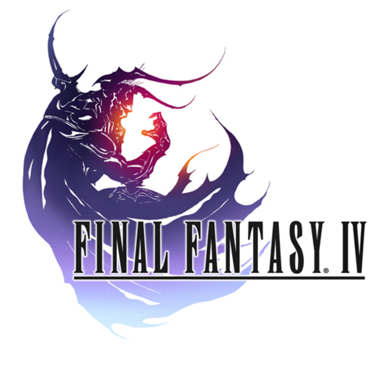 Final Fantasy IV logo.
