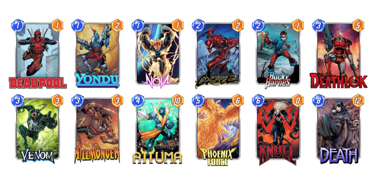 Best Phoenix Force Destroy deck – Marvel Snap