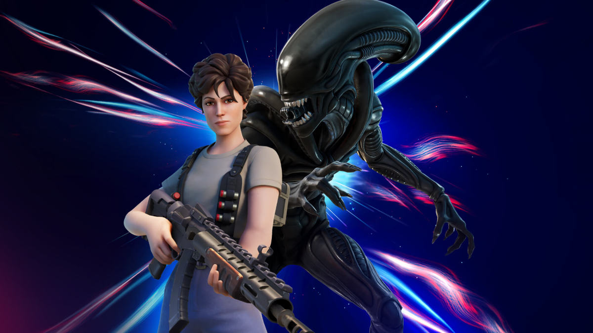 Fortnite Xenomorph and Ripley outfits
