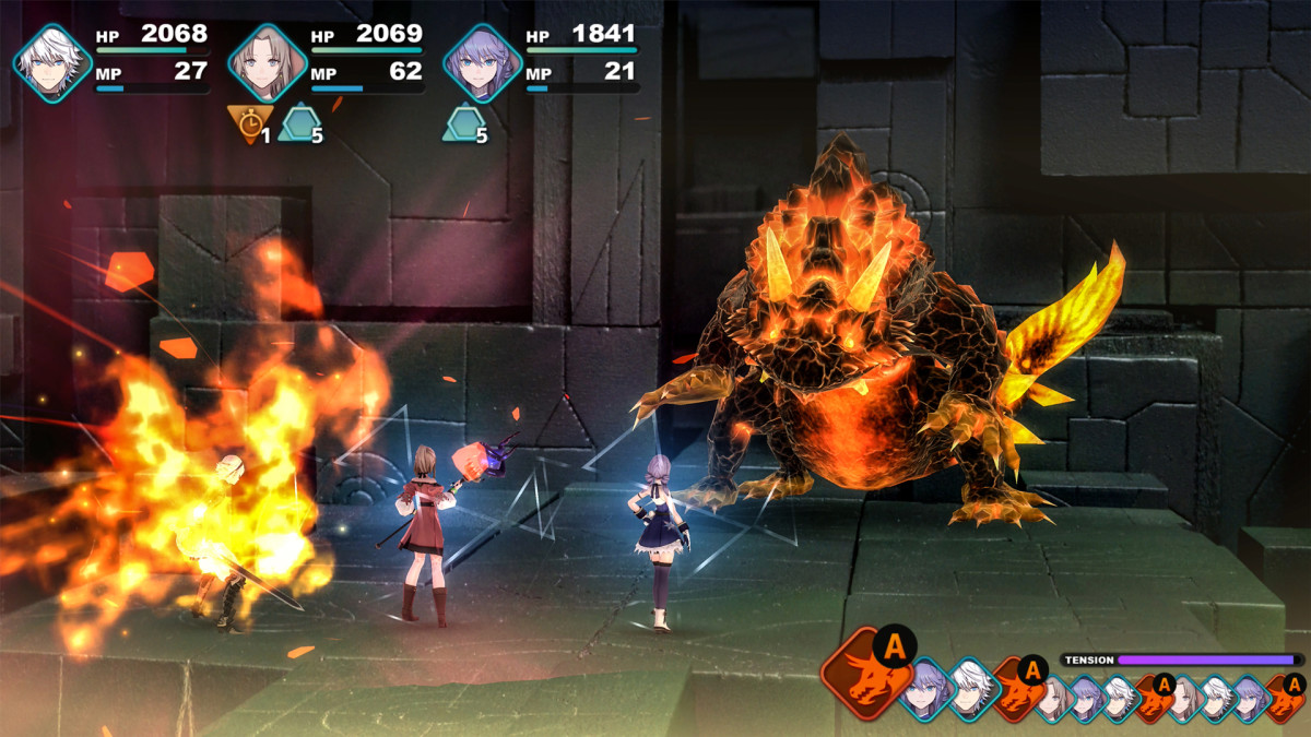 Fantasian gameplay screenshot