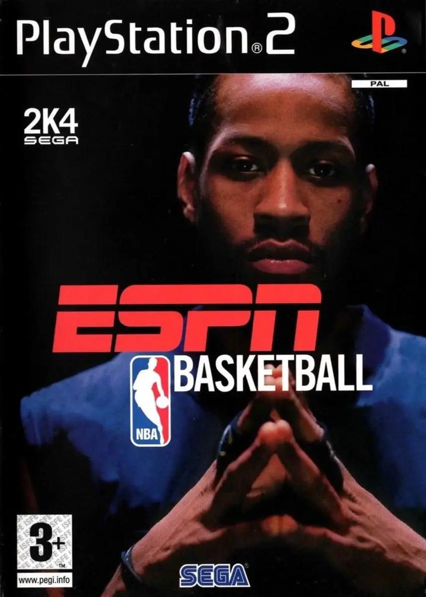 Allen Iverson on the NBA 2K4 cover.