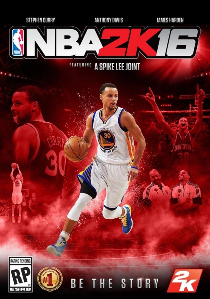 Stephen Curry, James Harden, and Anthony Davis take a cover each for NBA 2K16.