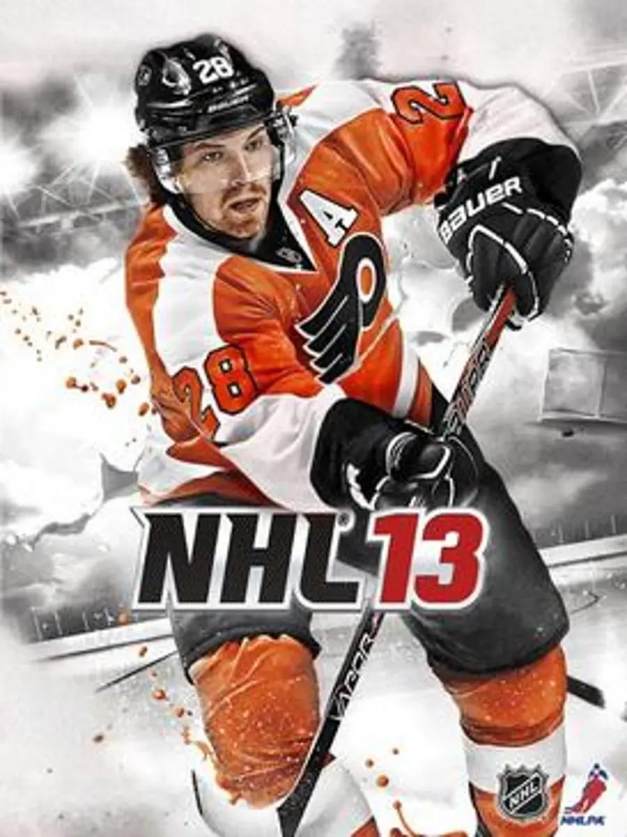 Claude Giroux on the NHL 2013 cover.