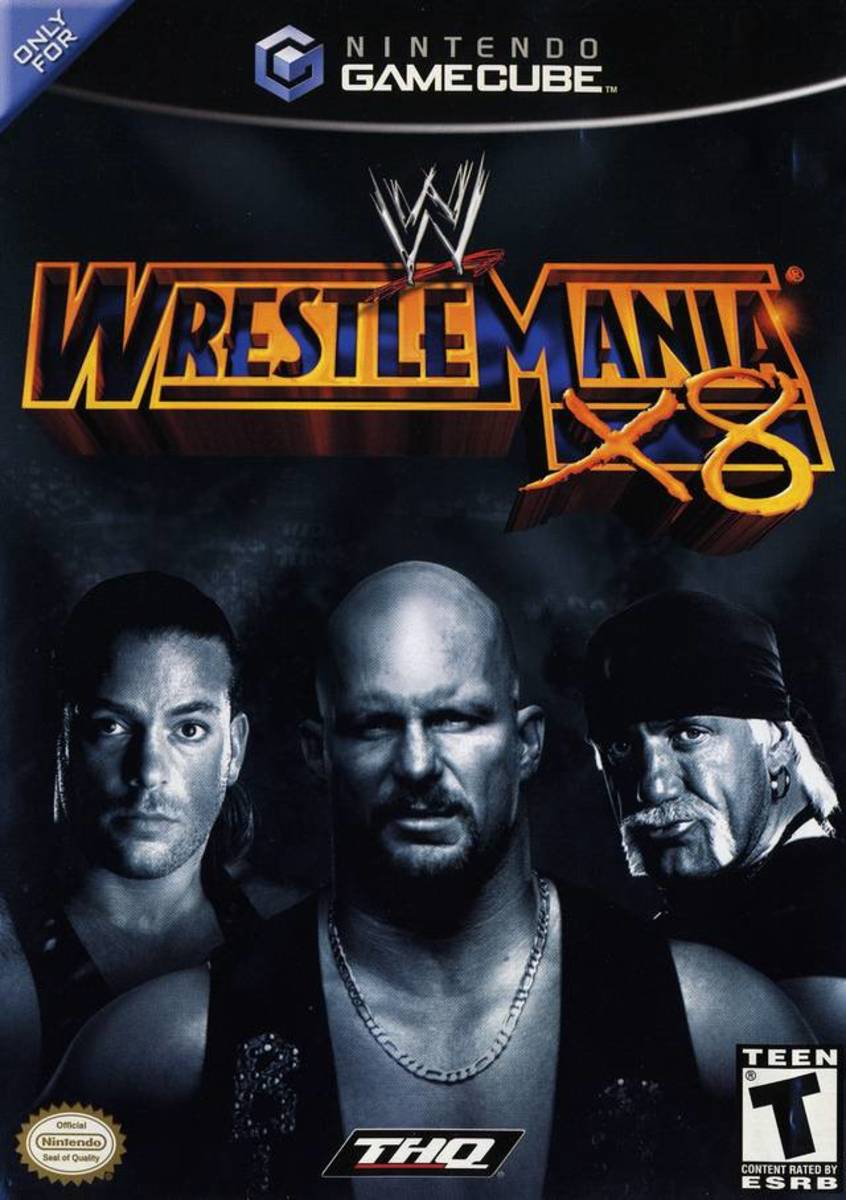 WWE WrestleMania X8 cover