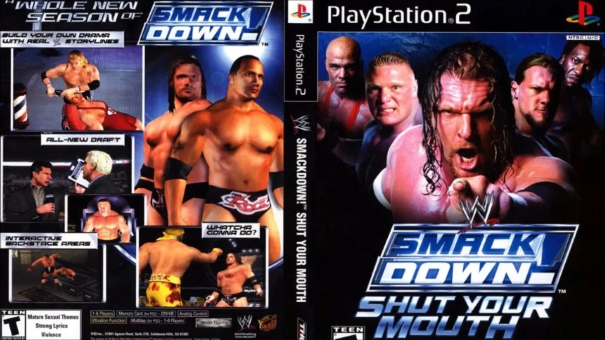WWE Smackdown Shut Your Mouth cover