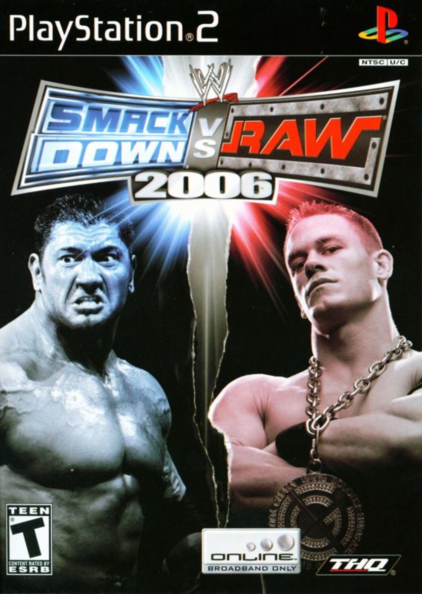 WWE Smackdown vs Raw 2006 cover