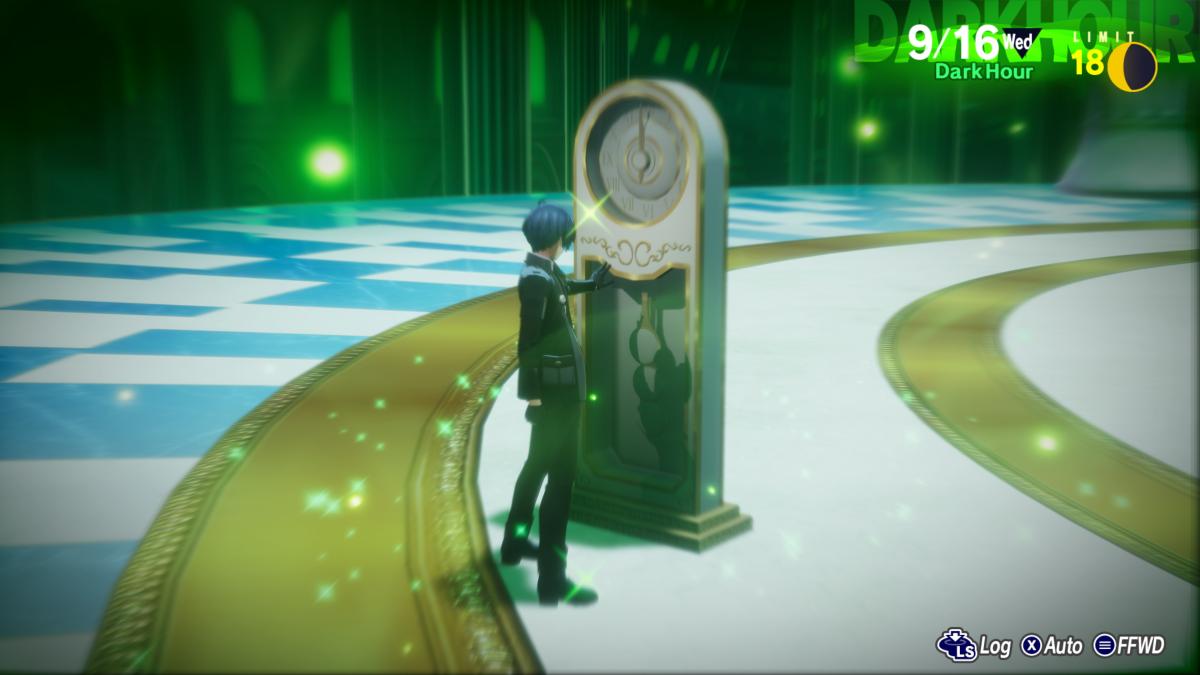 Persona 3 Reload Tartarus clock
