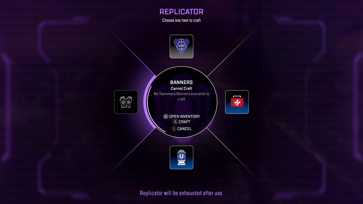 Replicator Options in Apex Legends Season 20