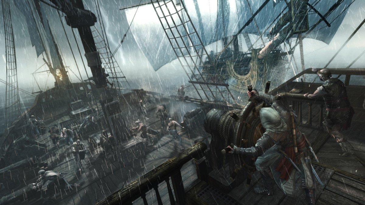 Assassin's Creed 4 Black Flag naval combat