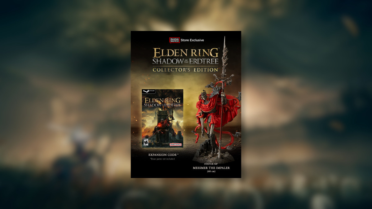 Elden Ring: Shadow of the Erdtree Collector’s Edition poster.