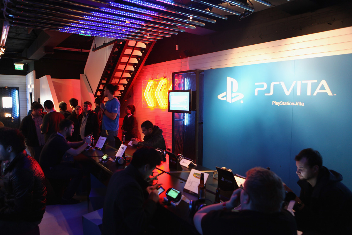 PS Vita launch event in the UK, February 22, 2012.