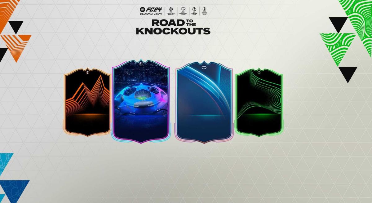 EA FC 24 Road to the Knockouts loading screen.